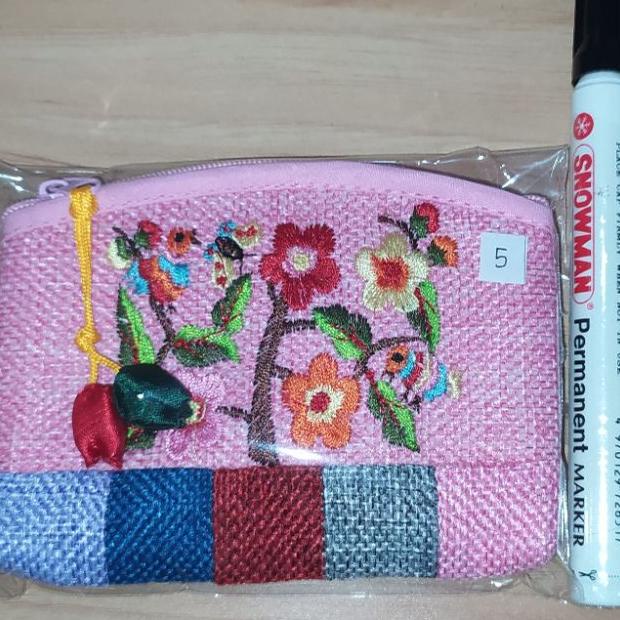 Dompet Korea Lucu, Oleh-Oleh Korea,Dompet Koin Dan Kertas, Souvenir Korea,