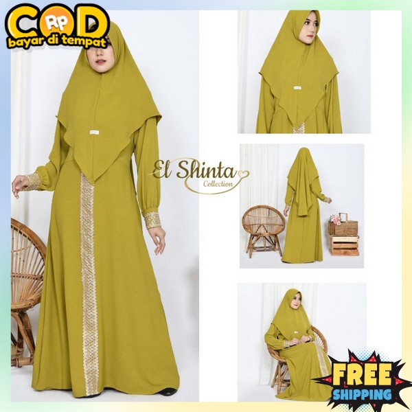 Dres Perempuan Syari Games Cewek Hari Raya Gamis Terbaru 2024 Gsmis Syarii Modern Ganis Pesta Kondan