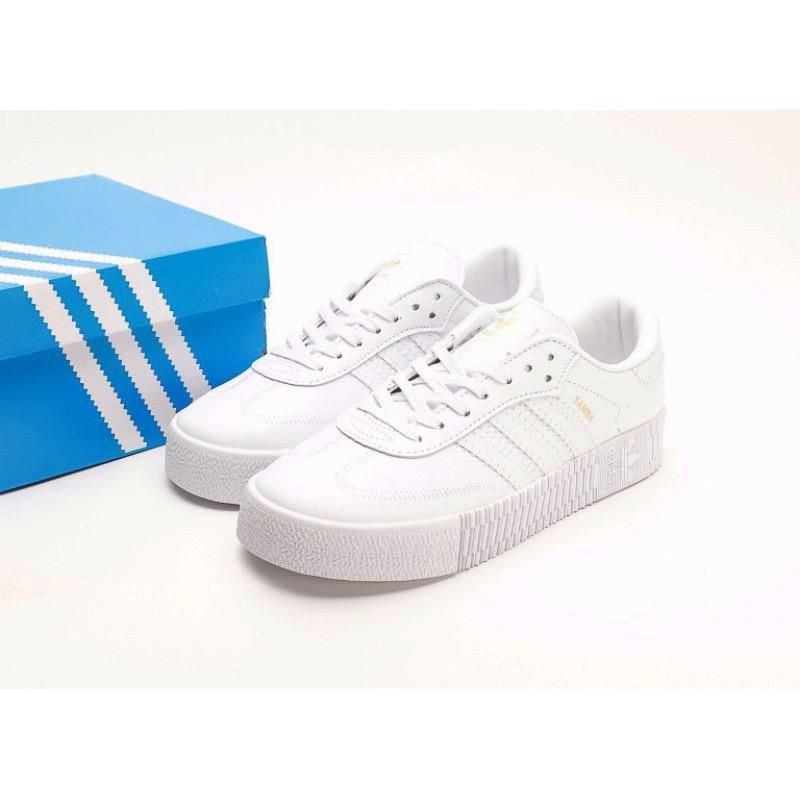 Adidas Platform Samba Rose Triple White Original BNIB