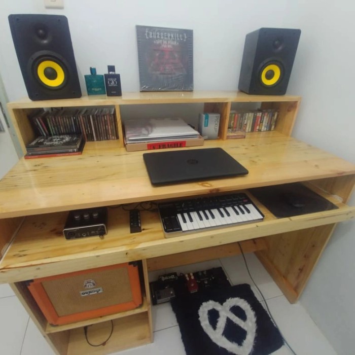 Terbaru Meja Recording Studio Jati Belanda Promo Terlaris