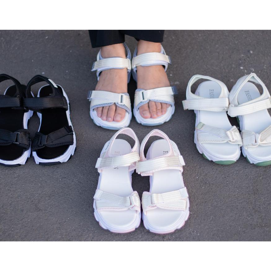 Vjg Siena Sandal Gunung Wanita Korean Style / Sandal Tali Belakang Wanita / Sandal Wedges Wanita Tz0