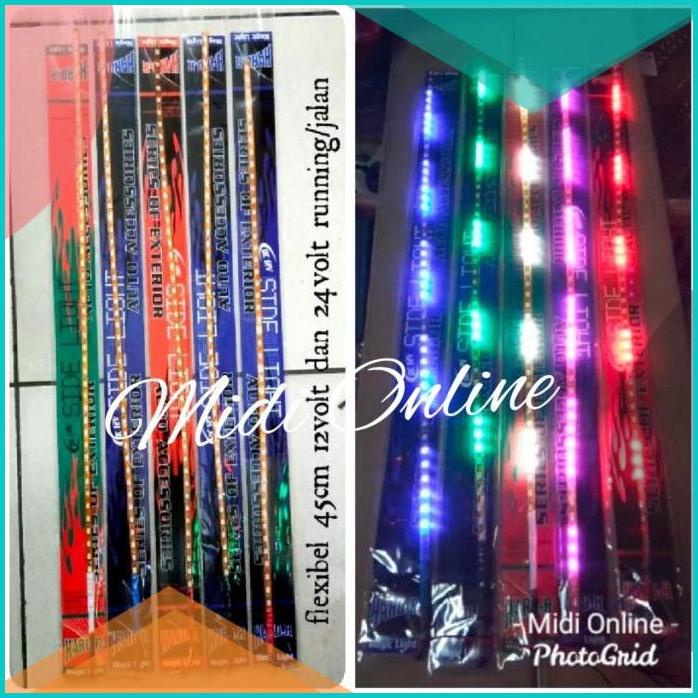 Lampu Led Fleksibel Running 45Cm 24Volt - Lampu Fleksibel Lidi Jalan 1