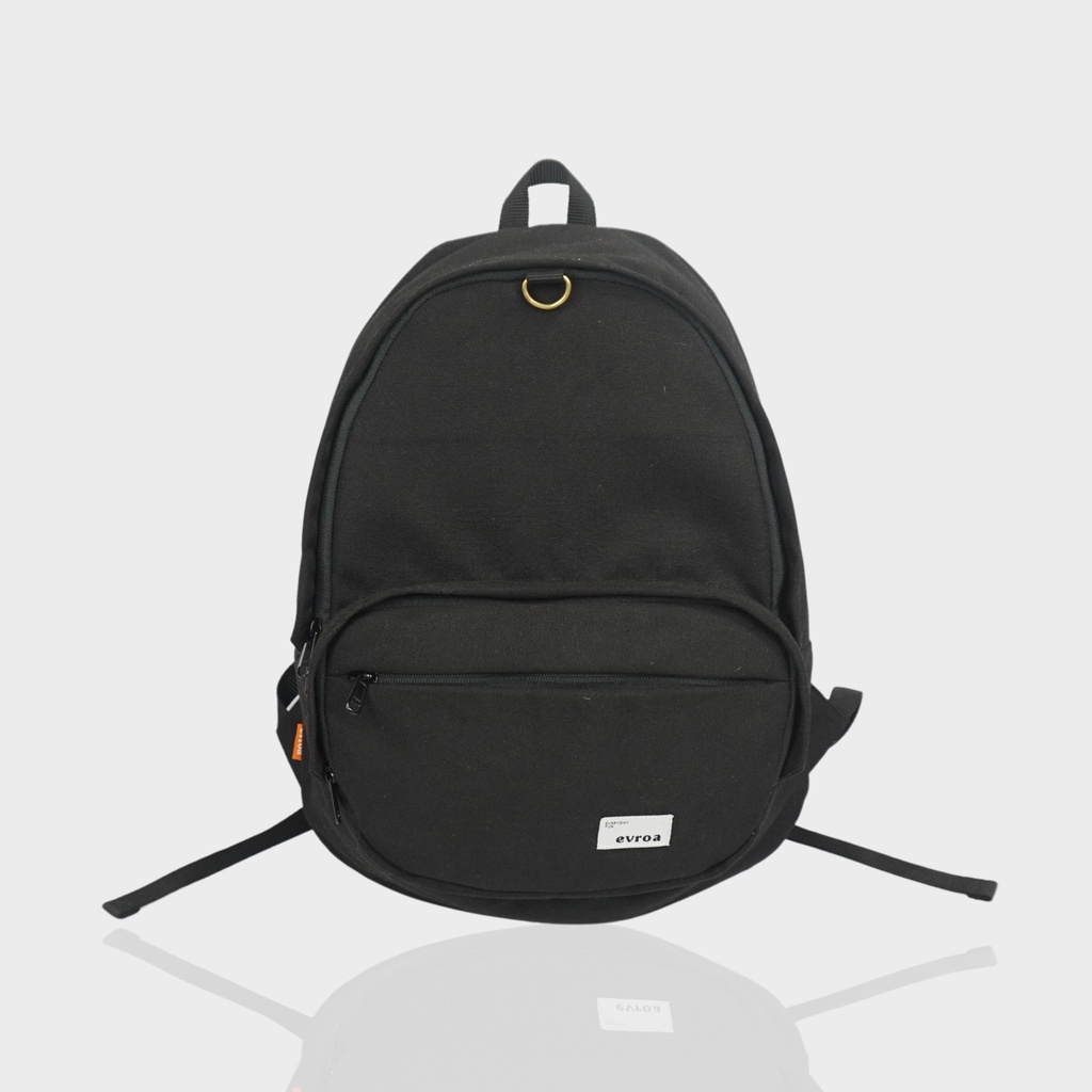 TAS PUNGGUNG PREMIUM Evroa Maggy Backpack - Black