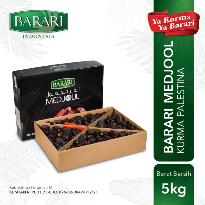 

Kurma Barari Medjool 5Kg Kurma Palestine