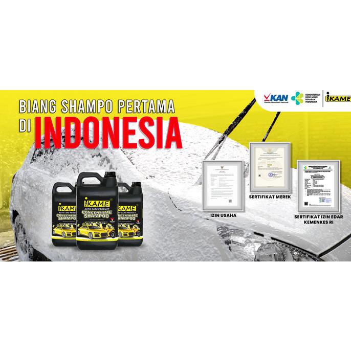 IKAME SAMPO MOBIL 1 LTR SETARA 40 LTR/SHAMPO MOBIL MOTOR/BIANG SHAMPOO