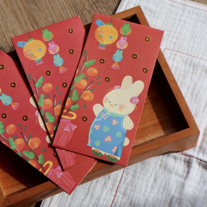 

New! Year of Rabbit Angpao / Angpau / Imlek 10 pcs Limited