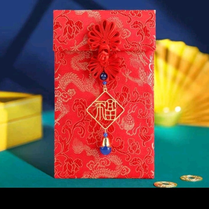

New! 0Angpau imlek tahun baru 2024 kain tebal premium impor chinese#2 Limited