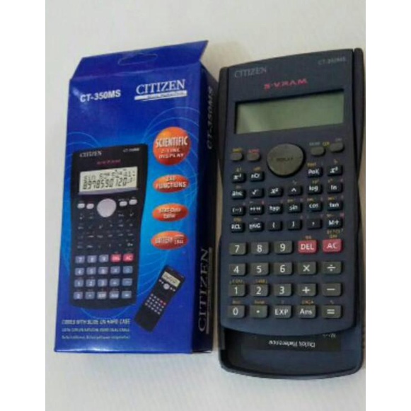 

Best! Kalkulator Scientific Citizen CT 82 MSC / CT-82MSC 2 Line Display ,,