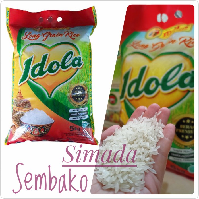 

beras idola 5 kg