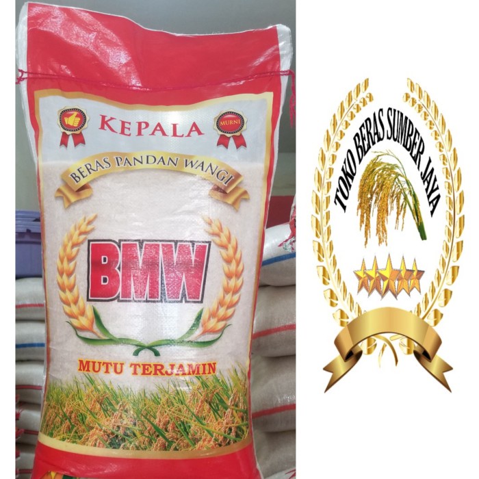 

BERAS BMW PANDAN WANGI 20KG PREMIUM 100% ORIGINAL