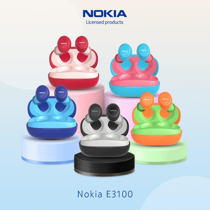Ready Nokia Essential True Wireless TWS Earphone E3100 - Orange