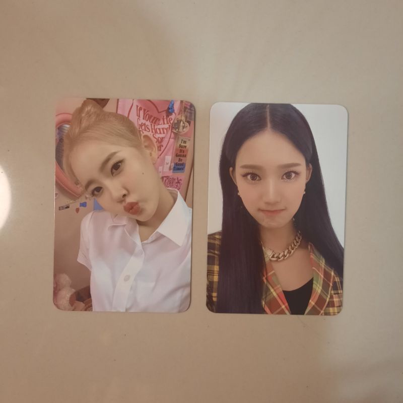 READY Pc photocard stayc isa sieun stereotype