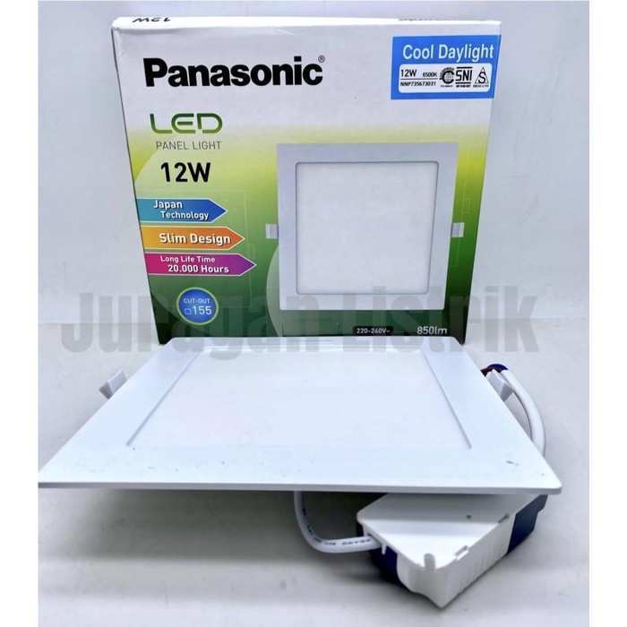 Led Downlight Panel 12W 12 W 12 Watt 12 Watt Panasonic Kotak