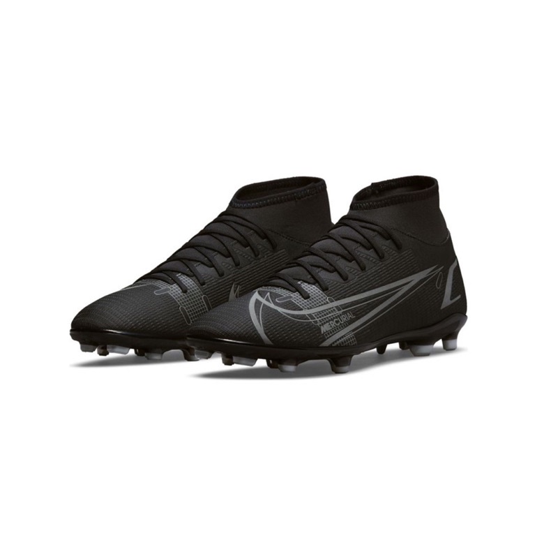 [SPORTY COLLECTION] Nike Superfly 8 Club FG/MG Black Original BNIB Resmi