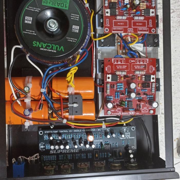 POWER AMPLIFIER 10 AMPERE TOROID STEREO