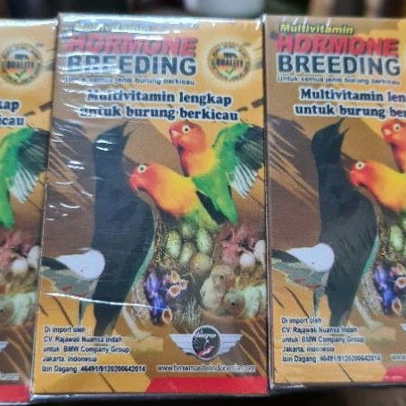 10 ml hormone breeding bmw multivitamin vitamin kawin birahi ternak burung murai kenari perkutut lov