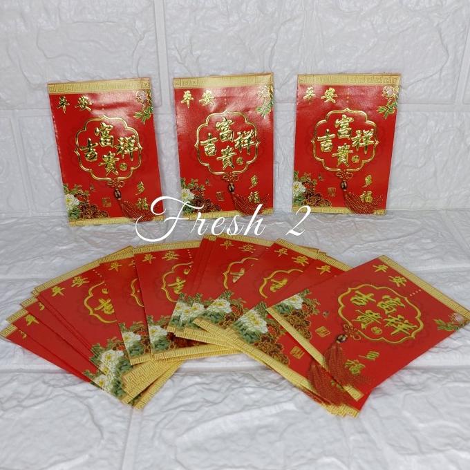 

[IMLEK] angpao imlek 30 pcs motif tulisan TERLARIS