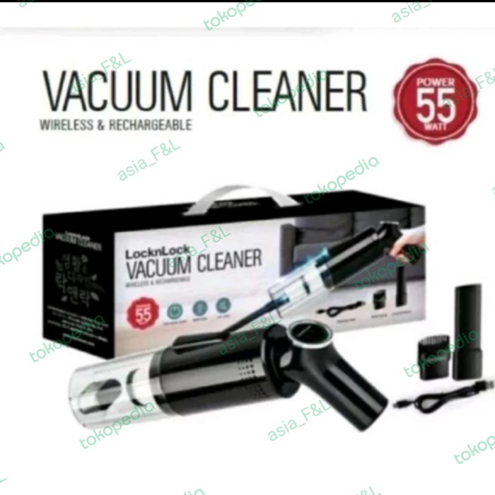 Lock N Lock Wireless Vacuum Cleaner - Penyedot Debu Portable