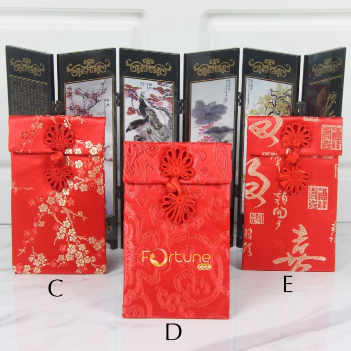 

New! Angpao Imlek 2024 Kain Chinese New Year Imlek Wedding Engagement Limited