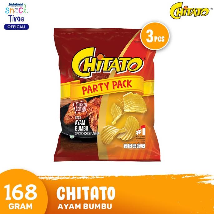 

BIG SALE CHITATO AYAM BUMBU 168 GR - 3 PCS !!!!!