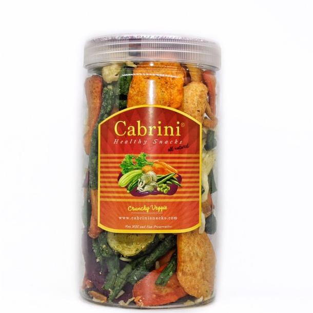 

READY STOCK CABRINI HEALTHY SNACKS - CRUNCHY VEGGIE (BIG) KERIPIK SAYURAN PREMIUM !!!!!