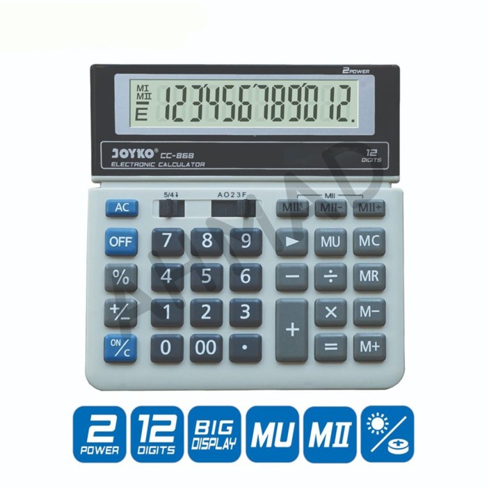 

JOYKO CALCULATOR CC-868 ORIGINAL TERBARU