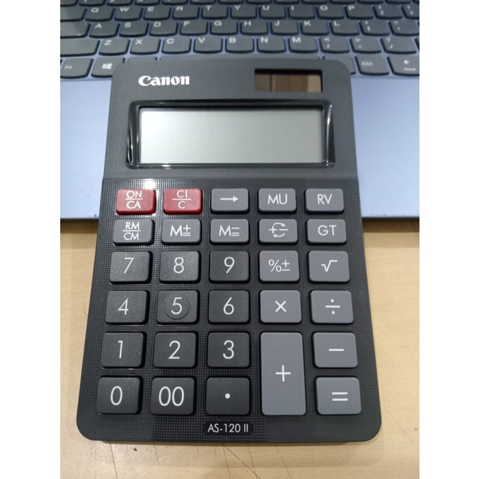 

KALKULATOR CANON AS-120 II 12 DIGIT ORIGINAL TERBARU