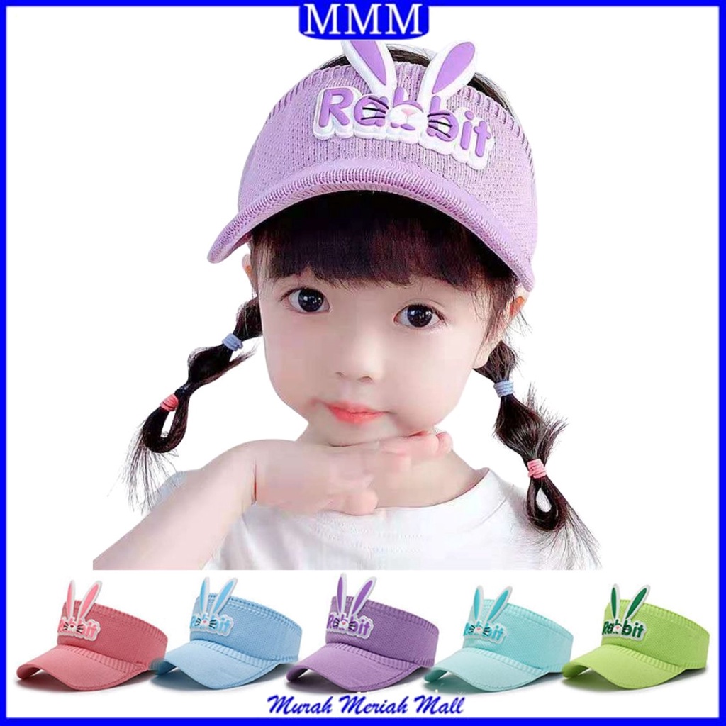 MMM Topi Golf Rajut Anak Motif Rabbit Baseball Cap Sport Senam Zumba Jogging Anak Topi Pantai Anak K