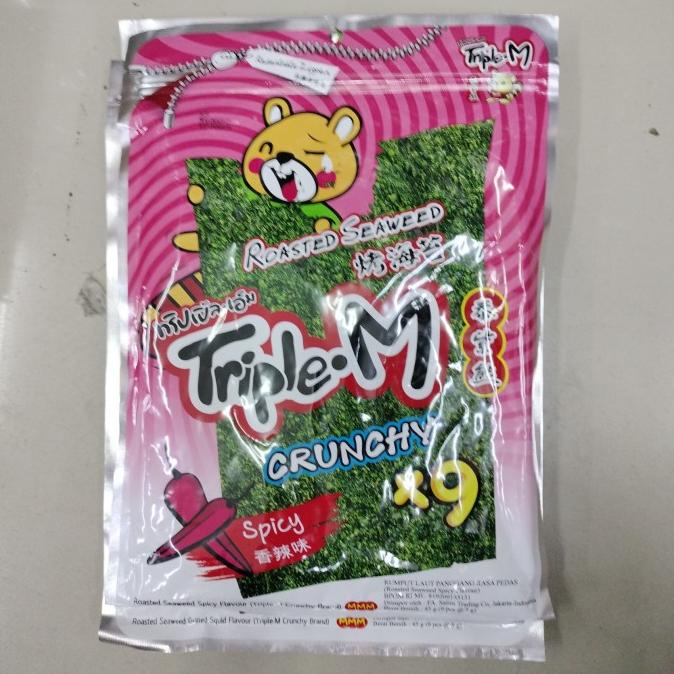 

TERBARU TRIPLE M SEAWEED 60G- RUMPUT LAUT THAILAND !!!!!