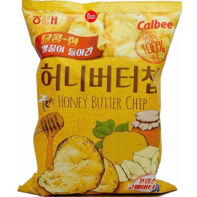 

NEW PRODUK HAITAI CALBEE HONEY BUTTER CHIPS CEMILAN SNACK KERIPIK KENTANG KOREA !!!!!