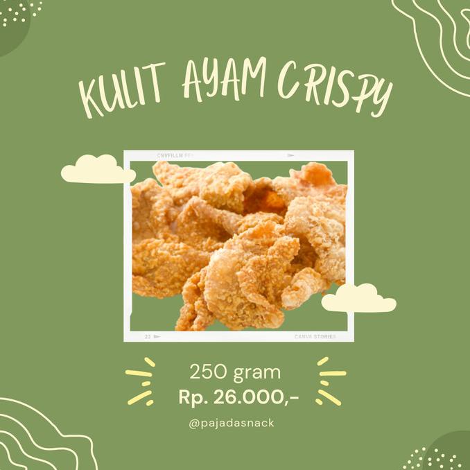 

BIG SALE KERIPIK KULIT AYAM GURIH CRISPY / KULIT AYAM CRISPY !!!!!