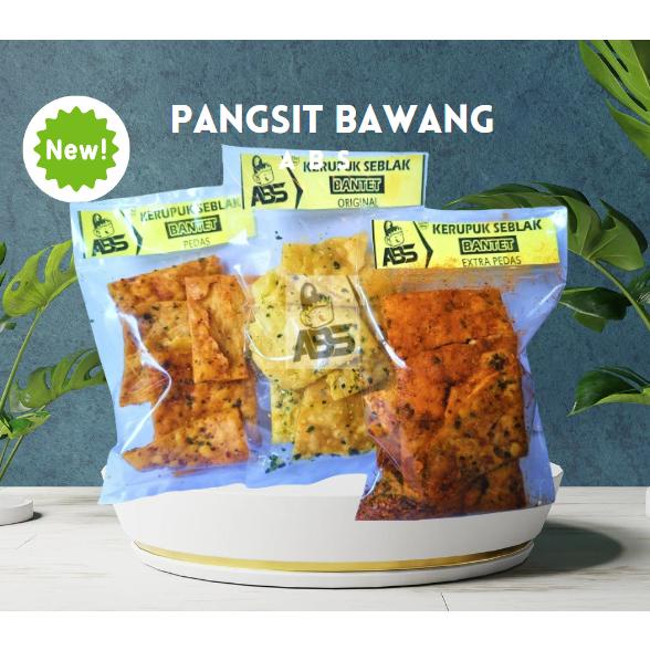 

[BISA COD] KERIPIK KRIPIK KULIT PANGSIT SORENG DAUN BAWANG RENYAH MURAH [BISA COD]