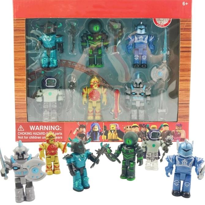 Mainan Figure Roblox Set Topper Cake Roblox Minifigure Roblox