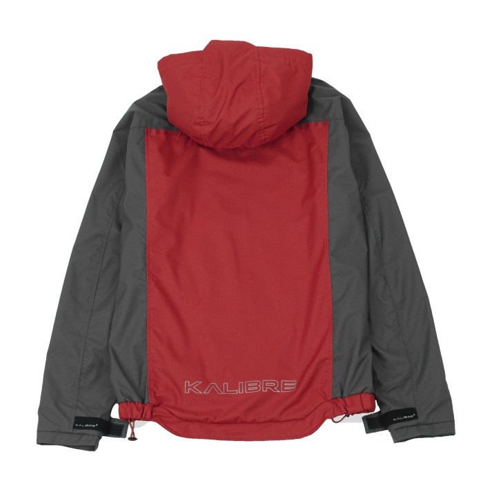 NEW KALIBRE JAKET MOTOR ORIONS RED-GREY 970396 ORIGINAL TERBARU