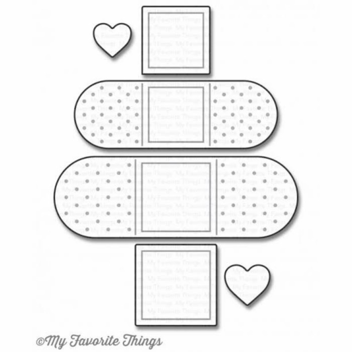 

My Favorite Things Die-Namics Band-Aids