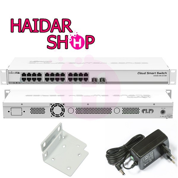 MIKROTIK CSS 326 24G 2S+ RM CSS326-24G-2S+RM