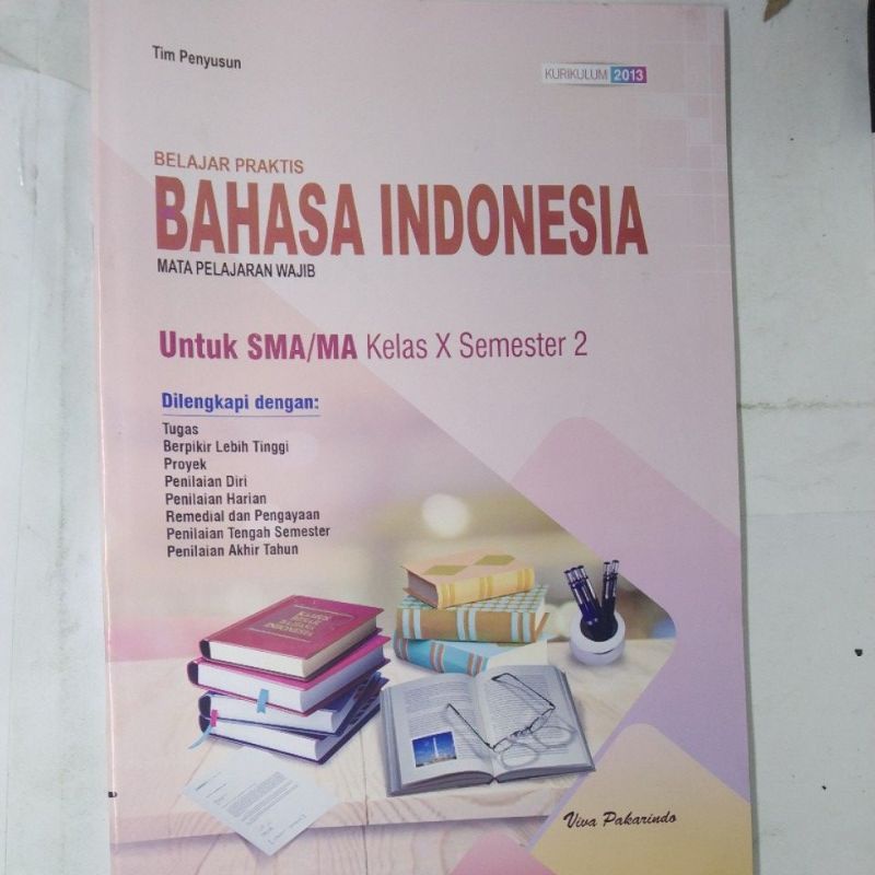 LKS SMA BAHASA INDONESIA KELAS 10 SEMESTER 2 KURIKULUM 2013-K13