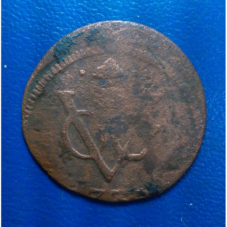 Koin VOC 1 Duit Gelderland 1732 Hill Cetak Error