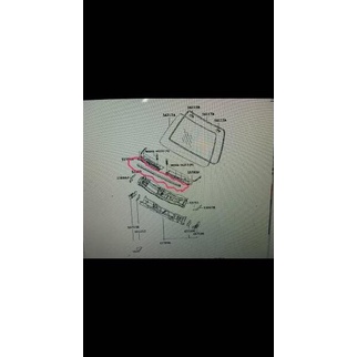 Terbaru Karet Kap Mesin Rush-Terios-Karet Louver Cowl Rush-Terios