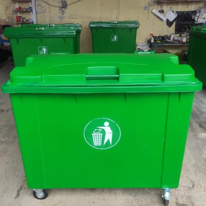 Tempat Sampah Besar/Bak Sampah Besar 660 Liter