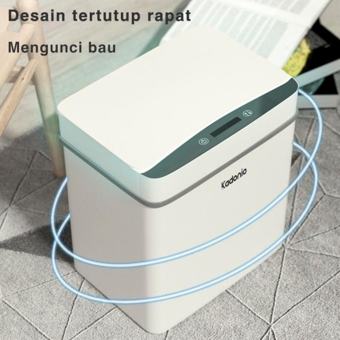 Kadonio Tempat Sampah Otomatis Sensor Infrared Kapasitas Besar Kc-Tb02