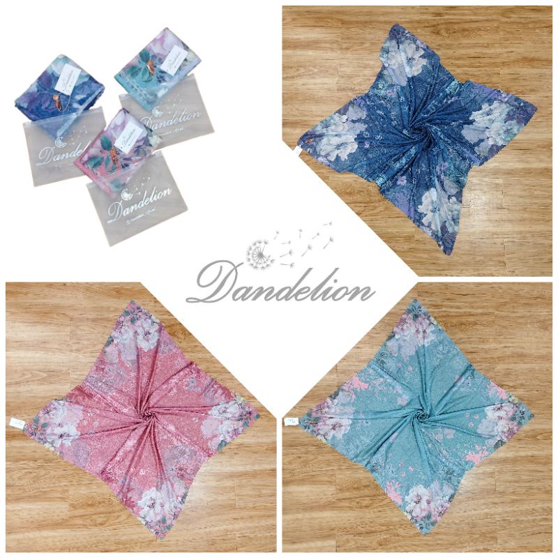 DANDELION - [Eksklusif Series ESHA] ✨Premium Hijab Square