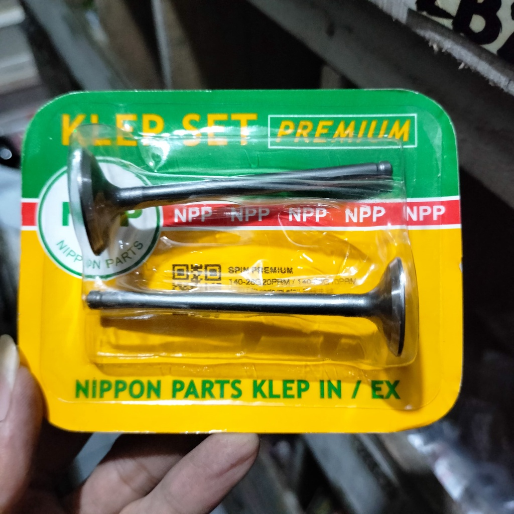 KLEP SET SPIN 125 UNTUK MOTOR SPIN 125 MERK NPP PREMIUM