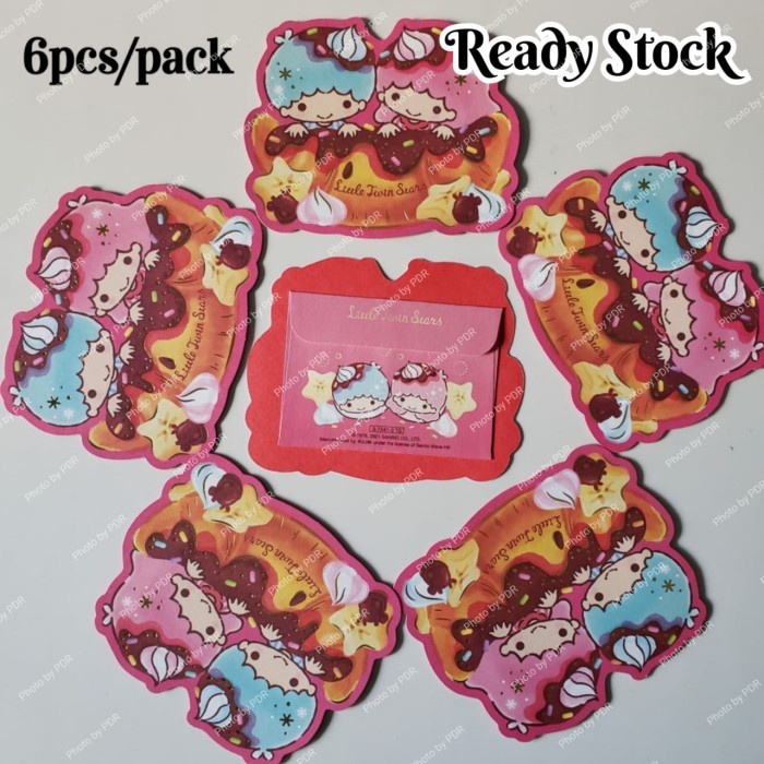 

New! TermuraH yuk!! Ampao Imlek isi 6 Sanrio Original Food Little Twin Limited