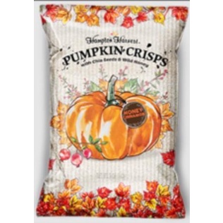 

Hampton Harvest Pumpkin Crisps Honey Cinnamon 140 g | Snack Sehat Best Seller