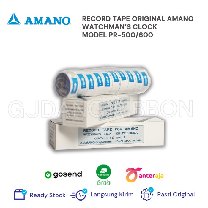 

RECORD TAPE AMANO PR500 / PR600