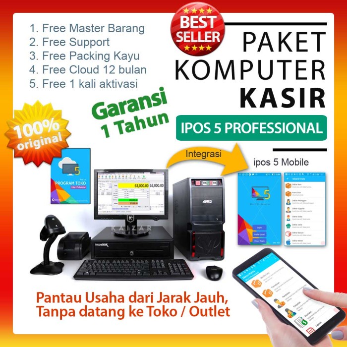 

Paket Kasir Terlaris-Core I3-Harga Spesial-Segala Ukm-Bergaransi