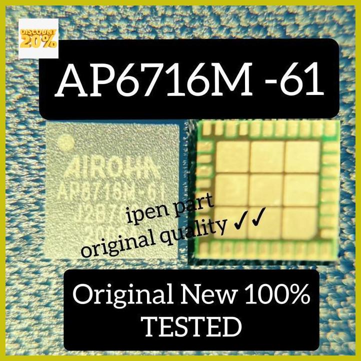 Ic Ap6716M-61 Rf 0Rry New Tested 6716M-61 Free Ongkir