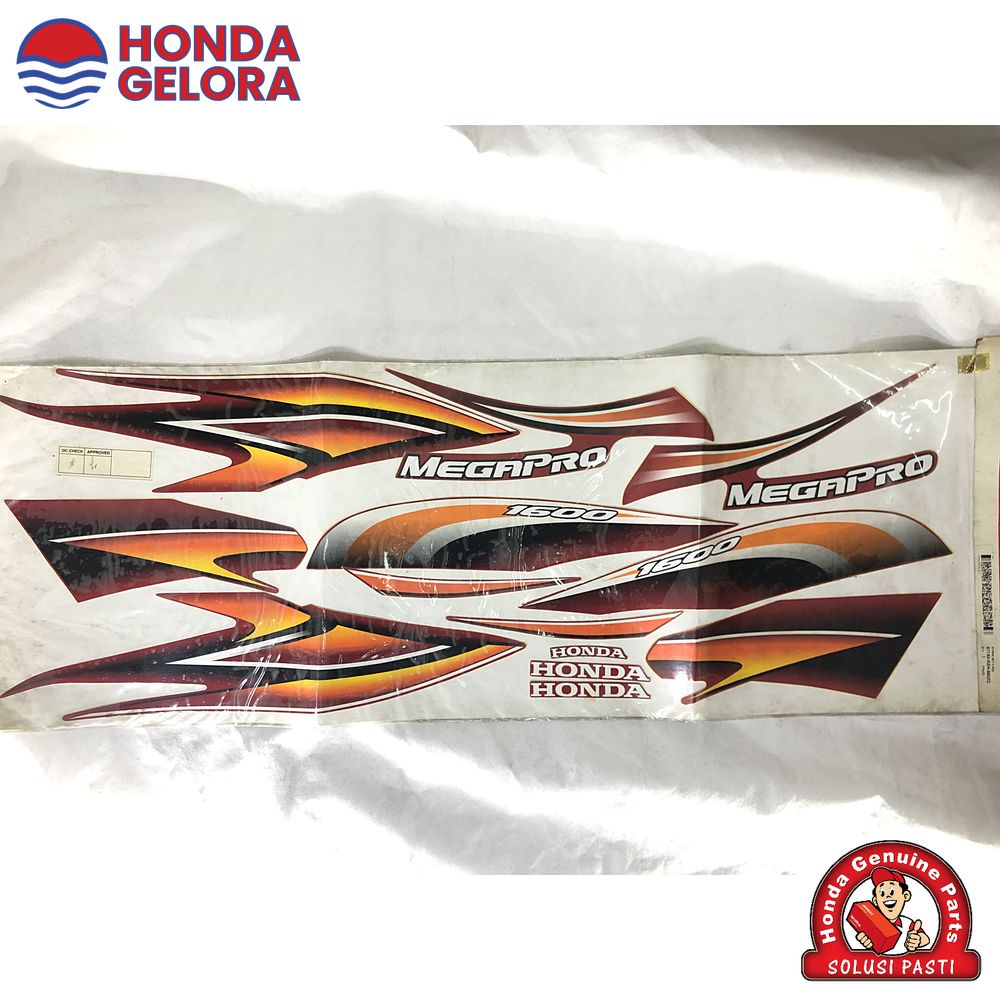 STRIPING L&R MEGAPRO - STRIPE RED L & R - 871X0KEH880ZC