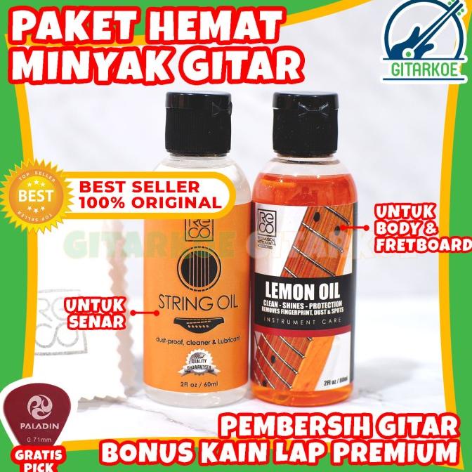 Minyak Senar & Body Gitar / Anti Karat Pelumas Gitar Pembersih Gitar